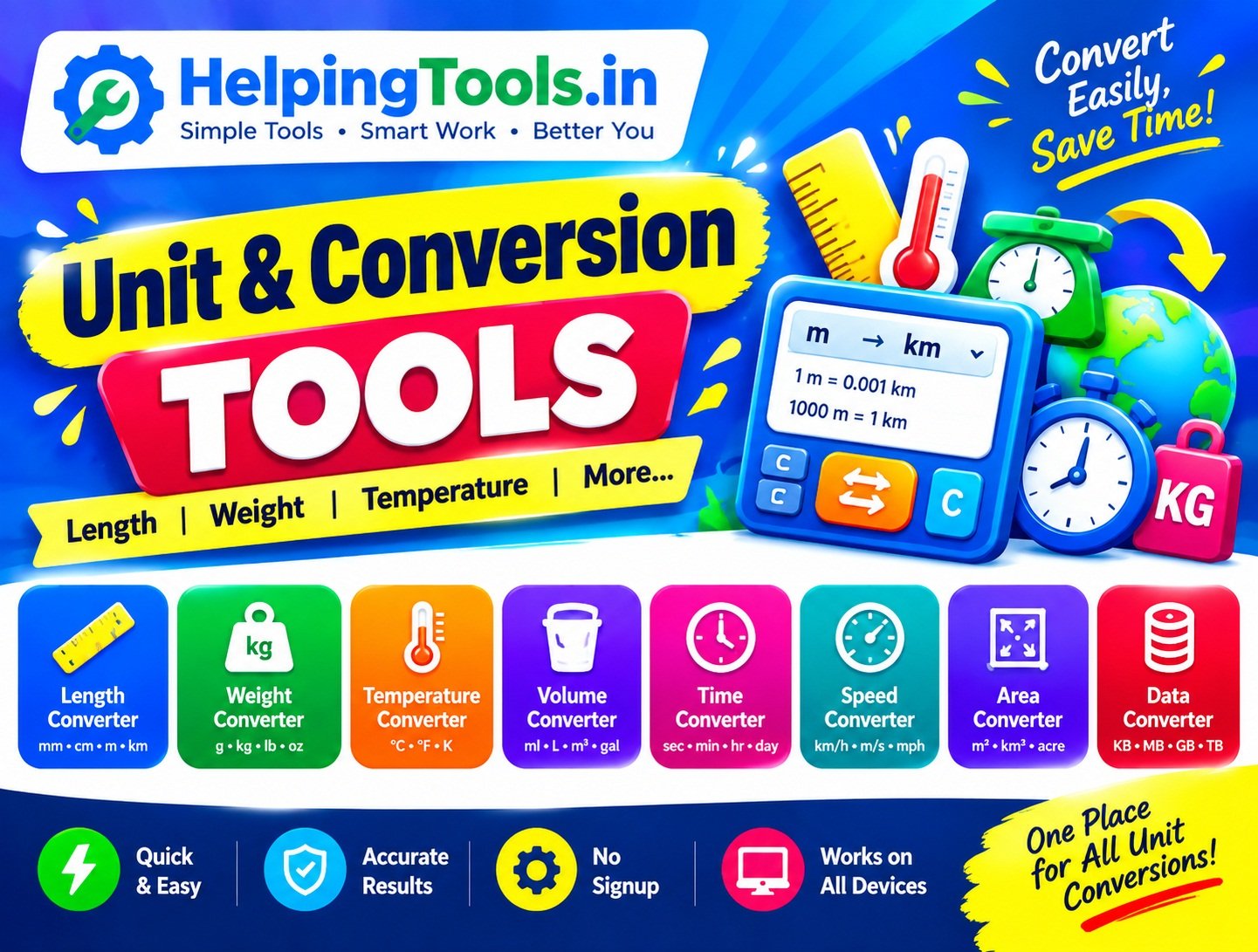 Units & Conversion Tools
